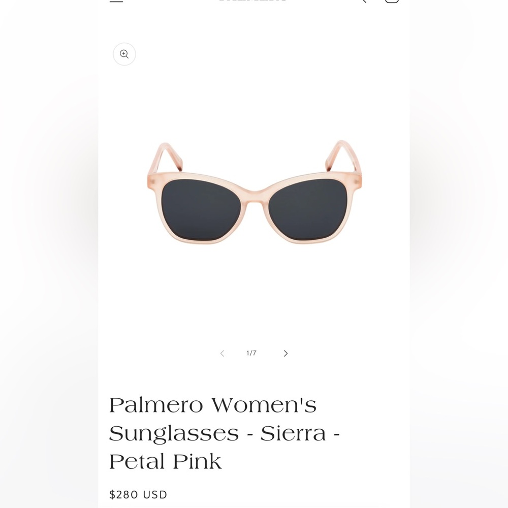 Brand New! Palmero Sunglasses